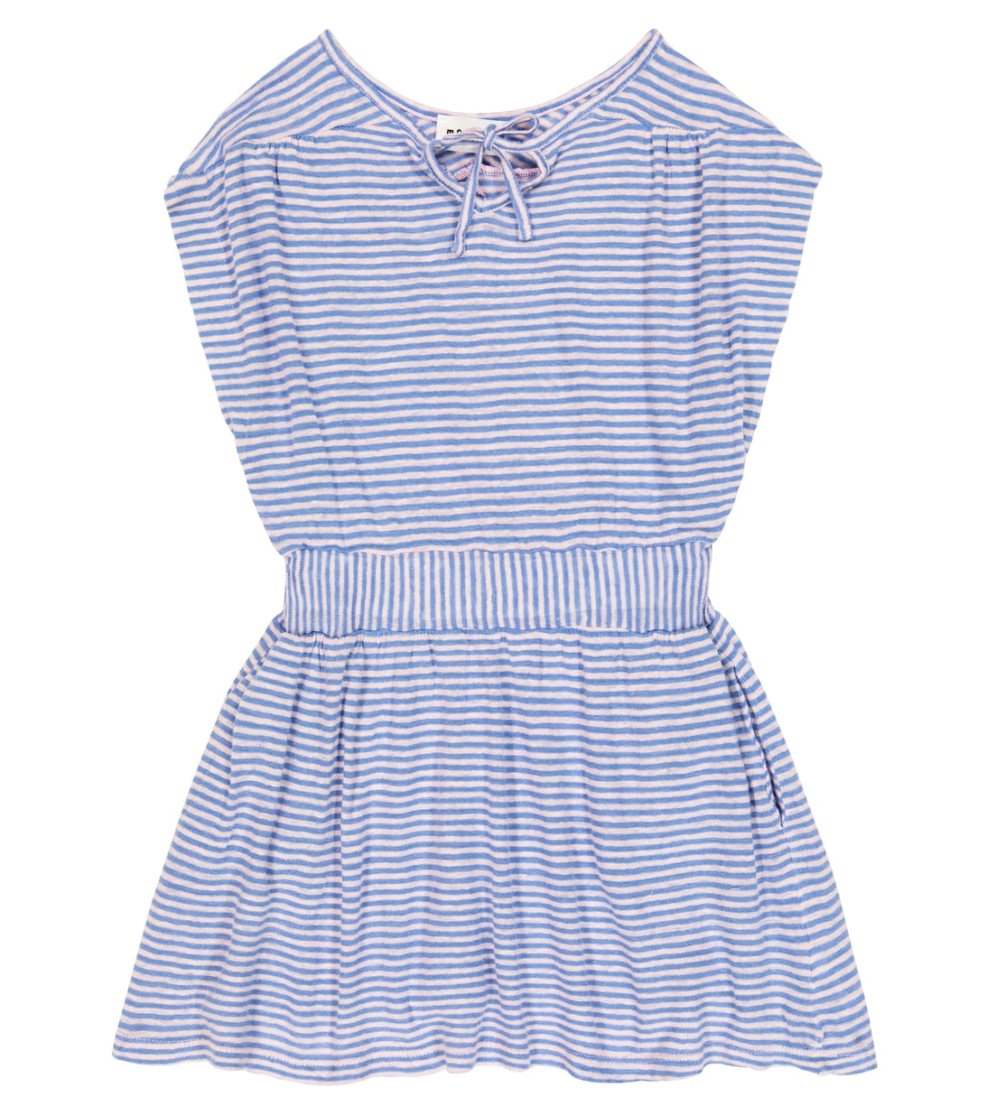 Soho Morley Striped Linen Dress, Multicolor