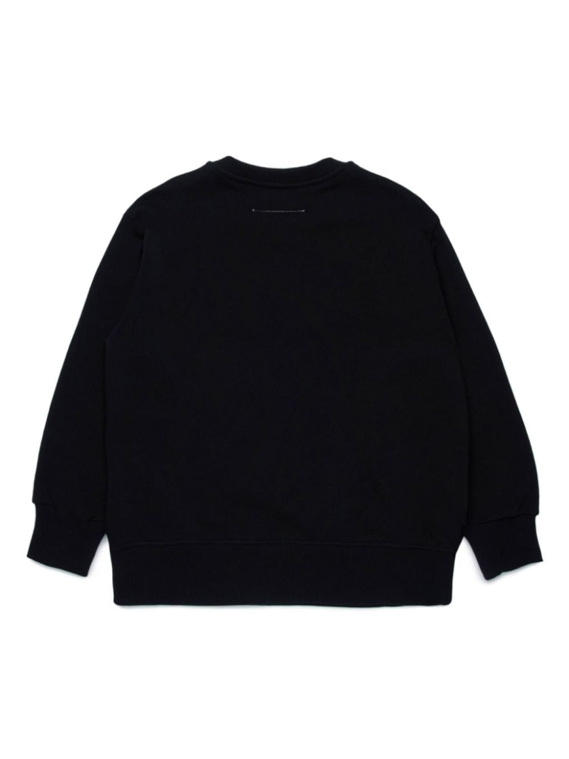 MM6 Maison Margiela Kids Cotton Logo Sweatshirt Black