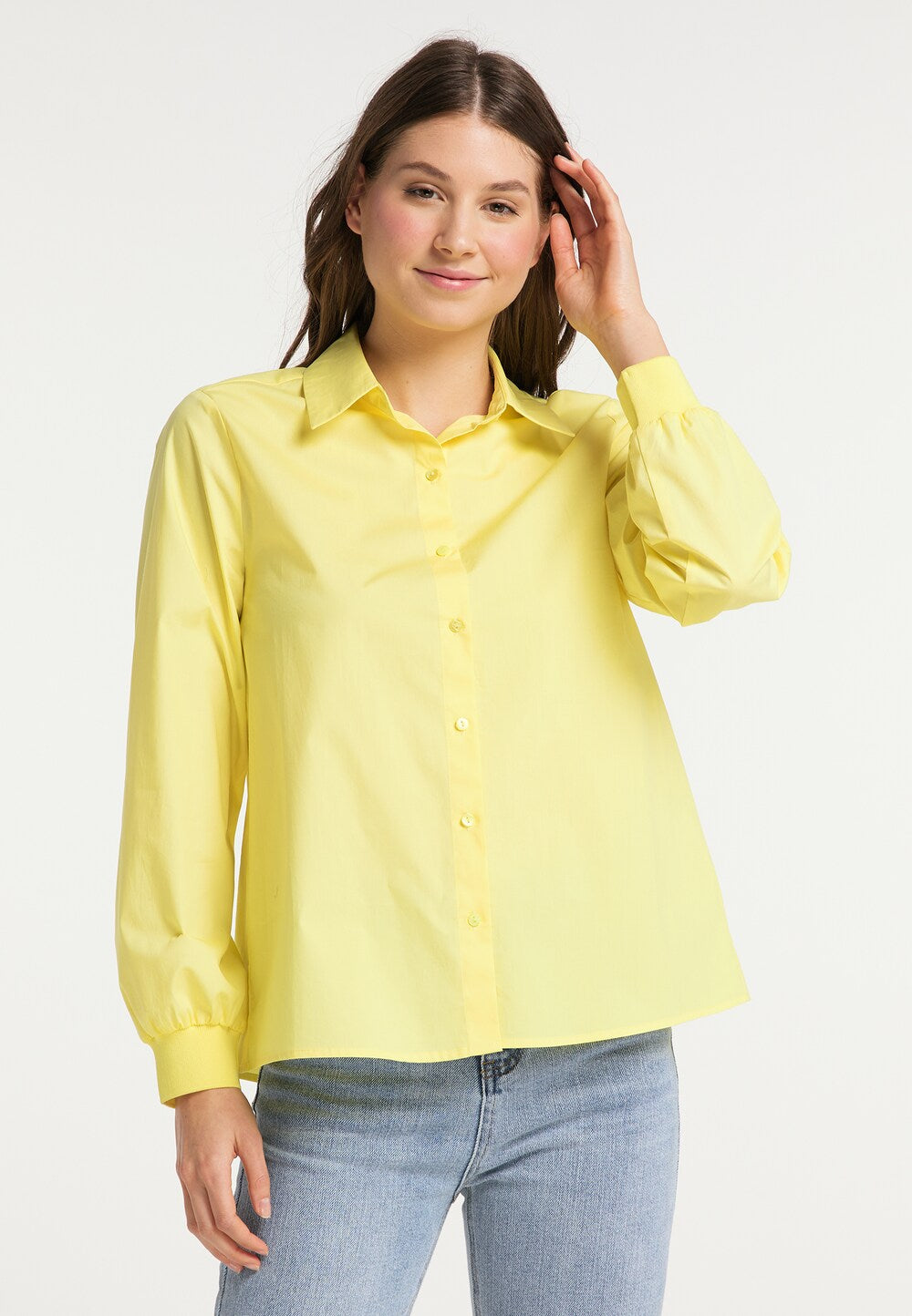 Blouse MYMO, light yellow