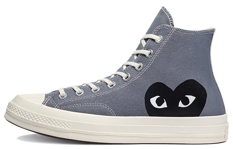 Comme des Garcons Play x Converse Chuck Taylor All-Star 70 Hi PLAY Gray