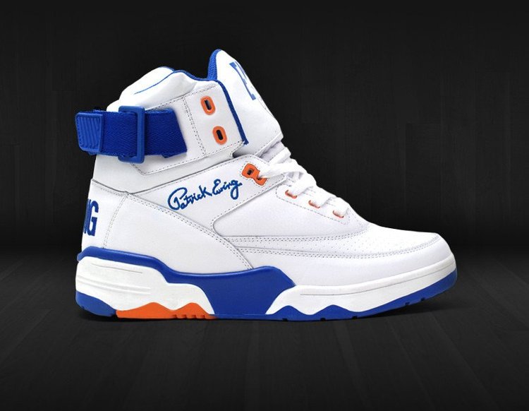 Sneakers Ewing 33 Hi 'White Royal Orange', white