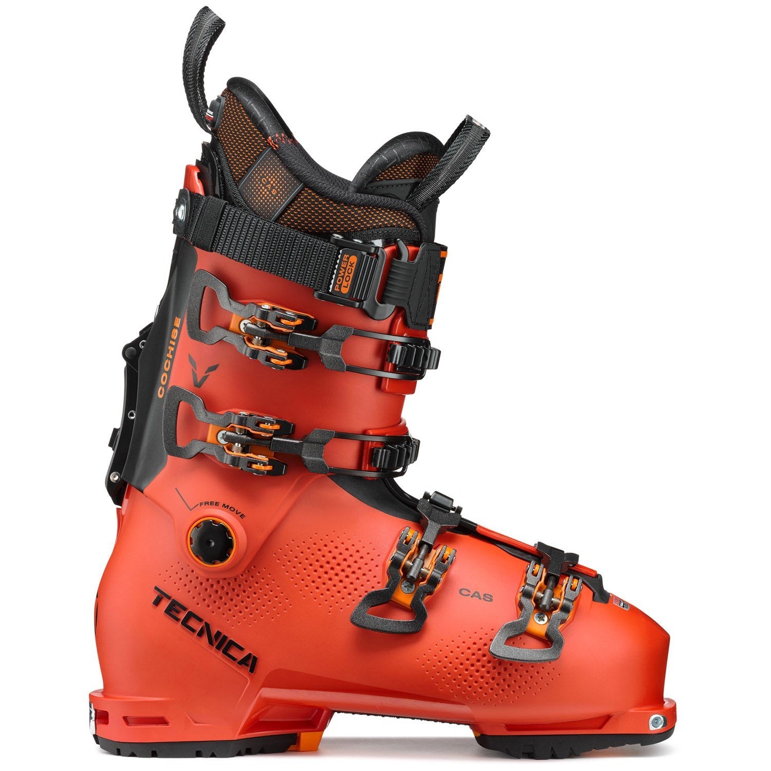 حذاء التزلج Tecnica Cochise 130 DYN Alpine Touring 2024، برتقالي