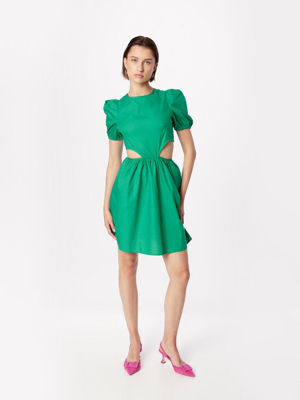 Monki dress, green