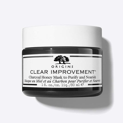 قناع الكربون النشط Clear Improvement 30 مل، Origins