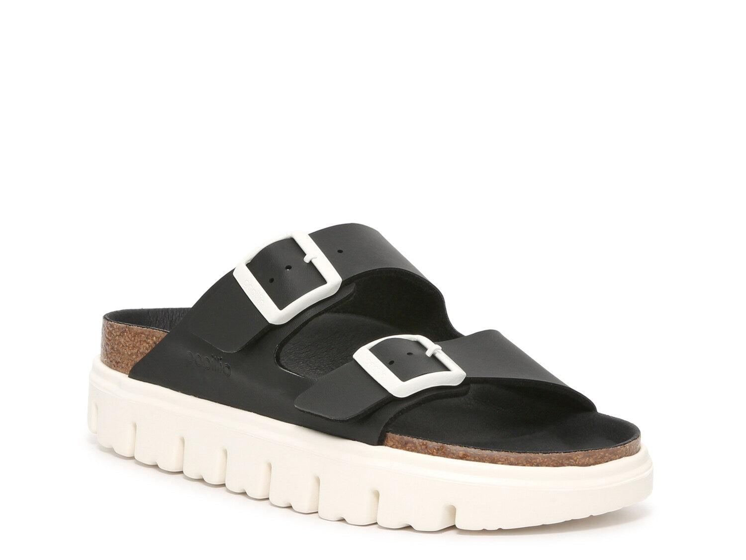 Arizona Birkenstock Papillio platform sandals, black