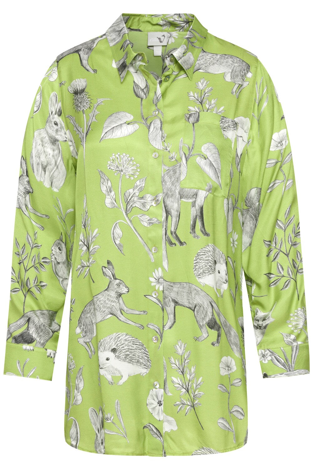 Blouse Ulla Popken, green