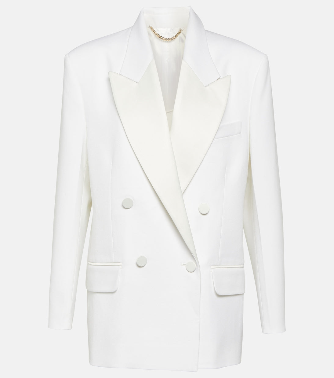 Victoria Beckham double-breasted jacket, white