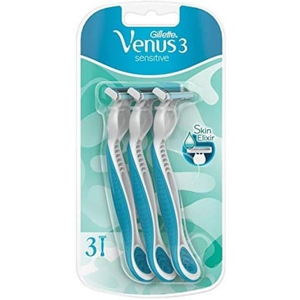 Gillette Venus3 Sensitive disposable razor for women - pack of 3, Venus