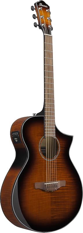 جيتار صوتي كهربائي من Ibanez AEWC400AMS - Amber Sunburst