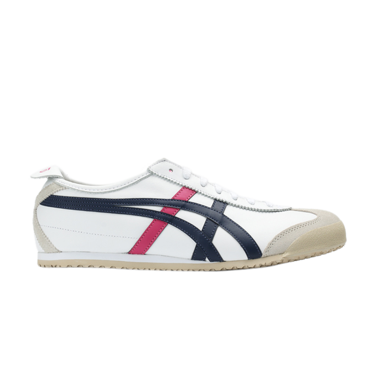 حذاء رياضي Onitsuka Tiger Mexico 66 'White Navy Pink' 2019، باللون الأبيض