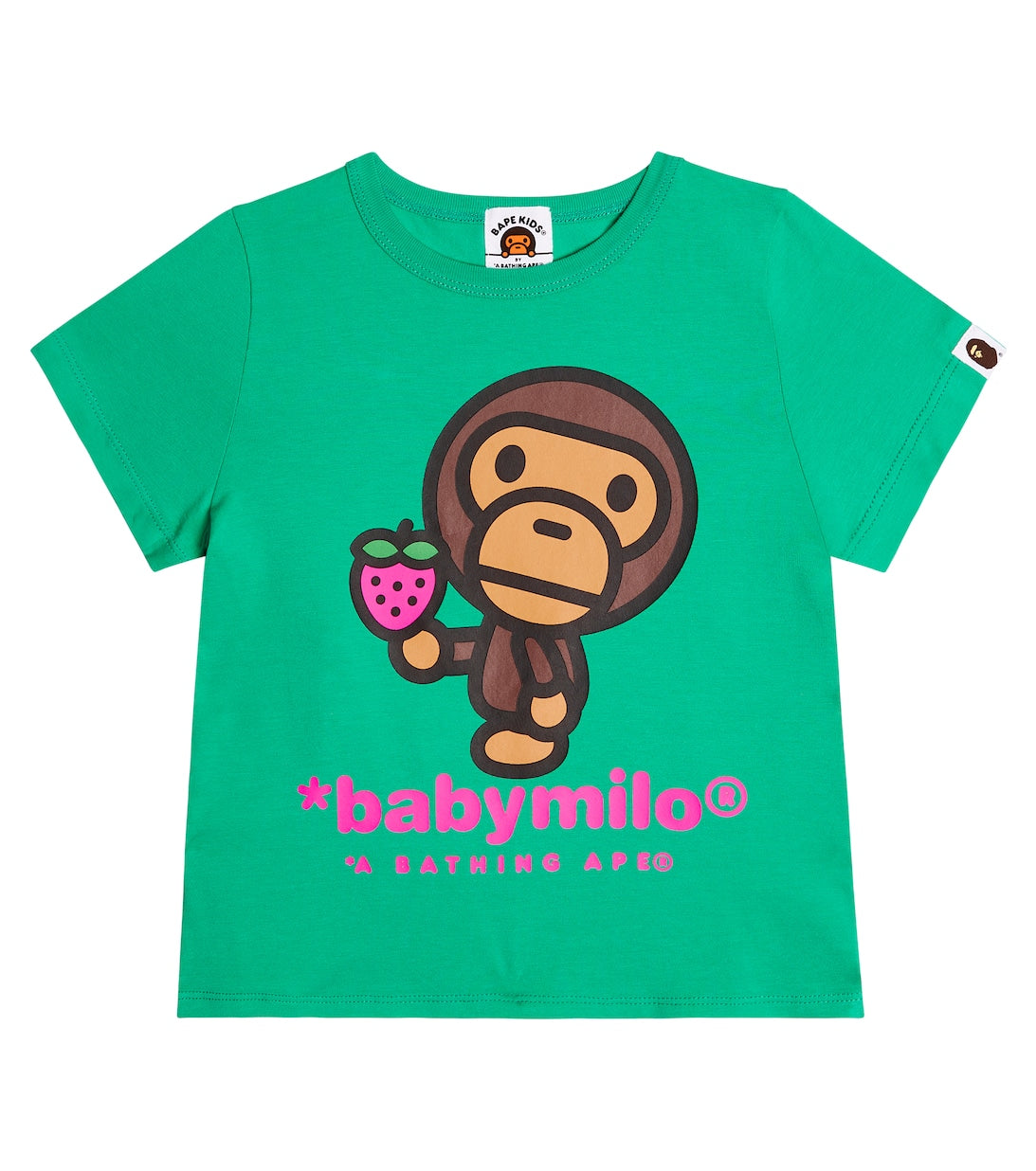 BAPE Cotton Jersey Blend Baby Milo T-Shirt, Green