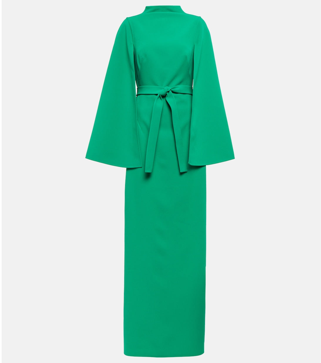 SAFIYAA crepe maxi dress, green