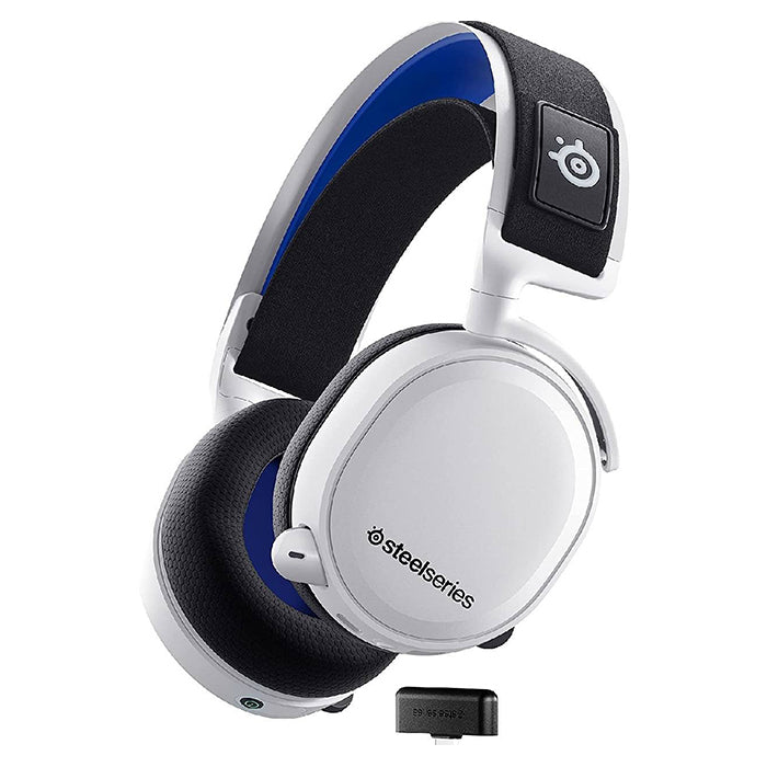 SteelSeries Arctis 7P+ Wireless Gaming Headphones, White