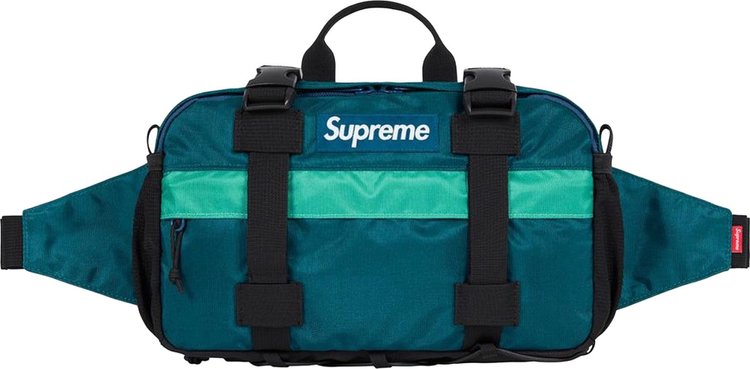 Supreme Waist Bag Teal, blue