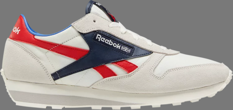 Classic leather az 'collegiate navy red' Reebok sneakers, white