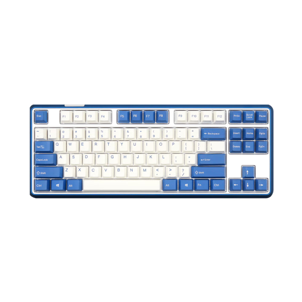 Mechanical gaming wired keyboard Varmilo Sword 2-87, EC V2 Rose, blue/white English layout