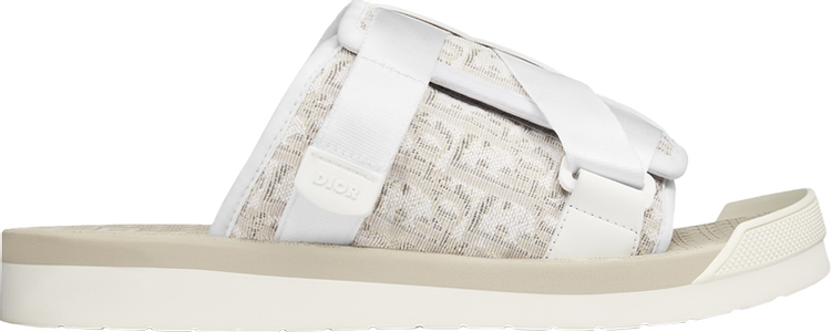 Dior Alpha Sandal Dior Oblique - Off-White, cream