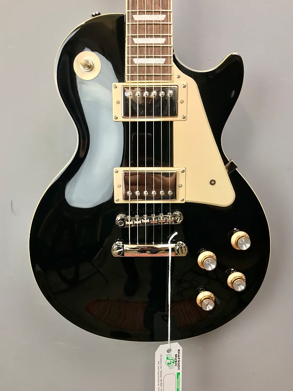 جيتار Epiphone Les Paul Standard '60s 2022 باللون الأسود Les Paul Standard '60s