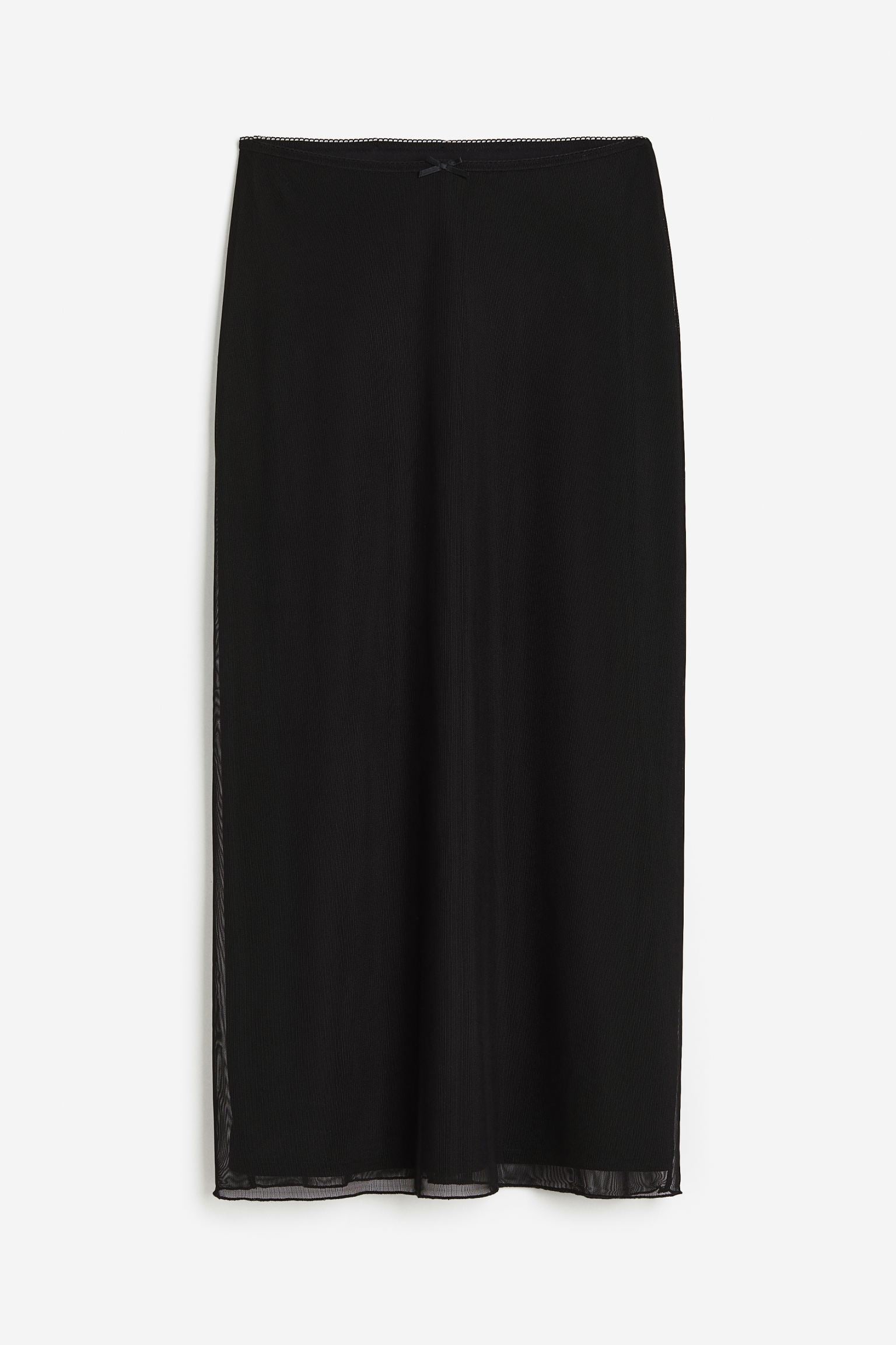 H&M Mesh Skirt, black