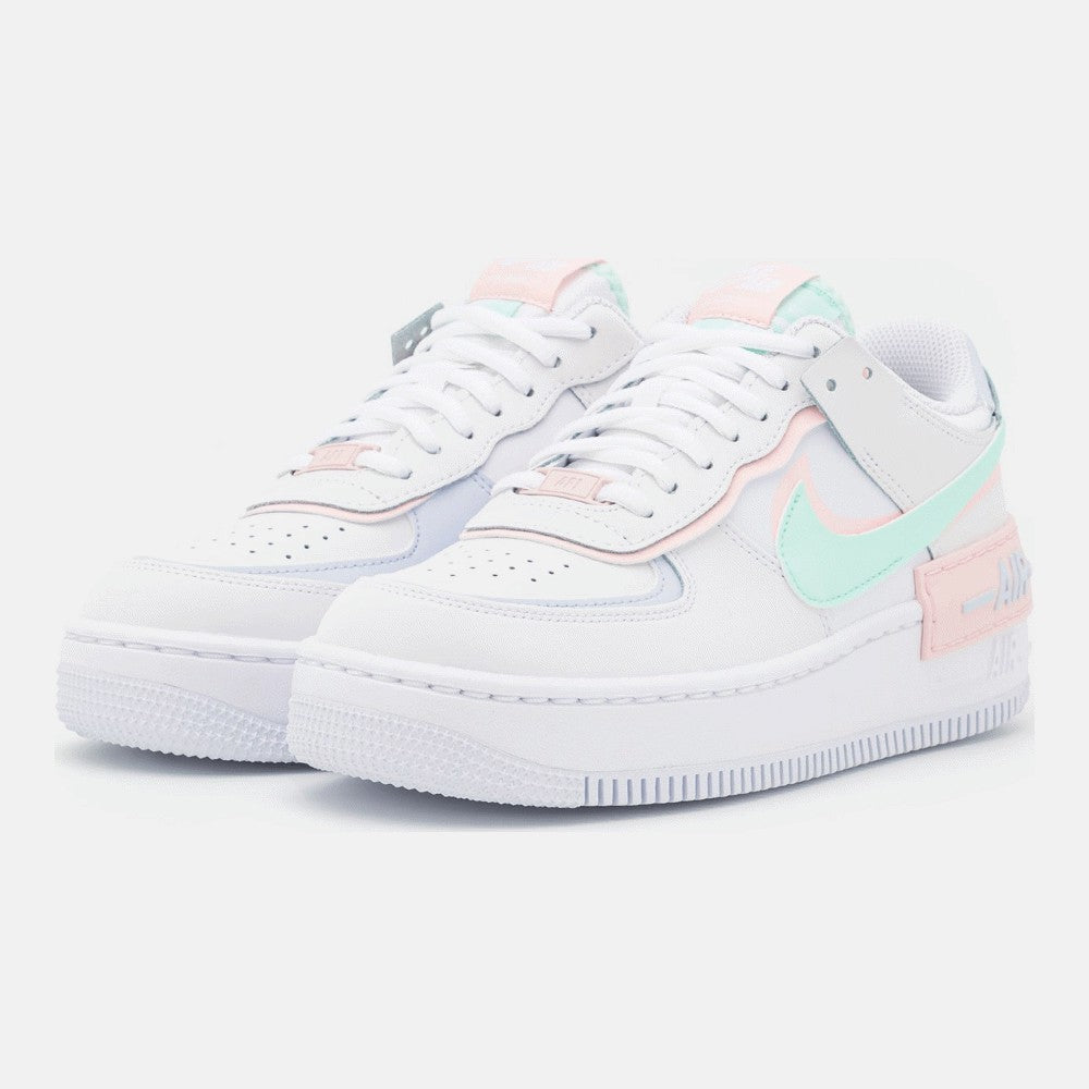 Sneakers Nike Sportswear W Af1 Shadow, white/atmosphere/mint foam/football grey/white