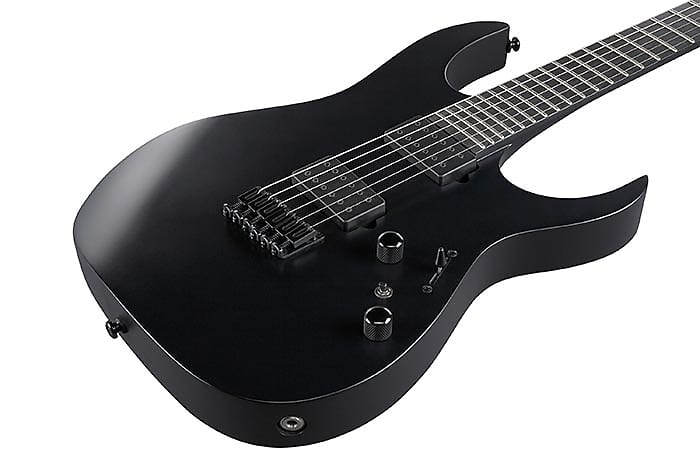 Ibanez Iron Label RGRTB621 Black Flat Electric Guitar Iron Label RGRTB621 Black Flat Electric Guitar