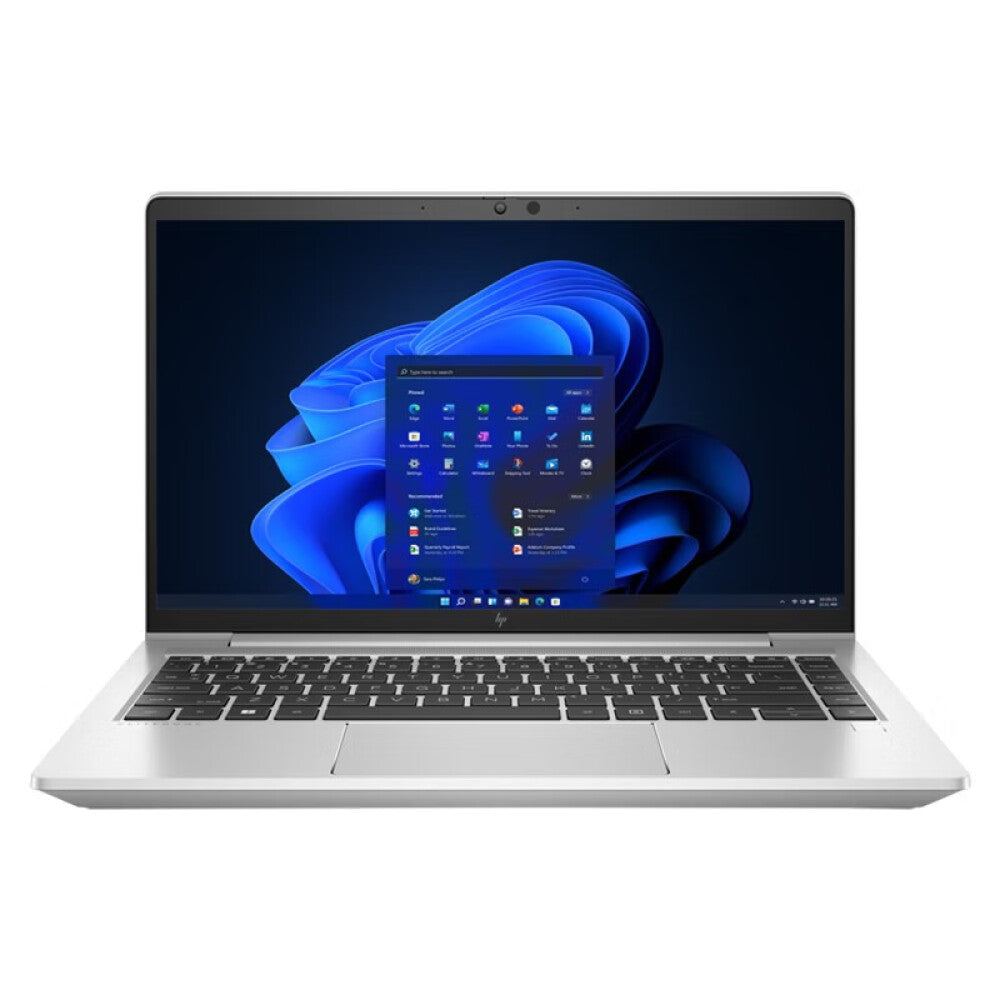 لابتوب HP EliteBook 640 G9 مقاس 14 بوصة وذاكرة 8 جيجابايت/512 جيجابايت ومعالج i7-1255U ولوحة مفاتيح إنجليزية، فضي