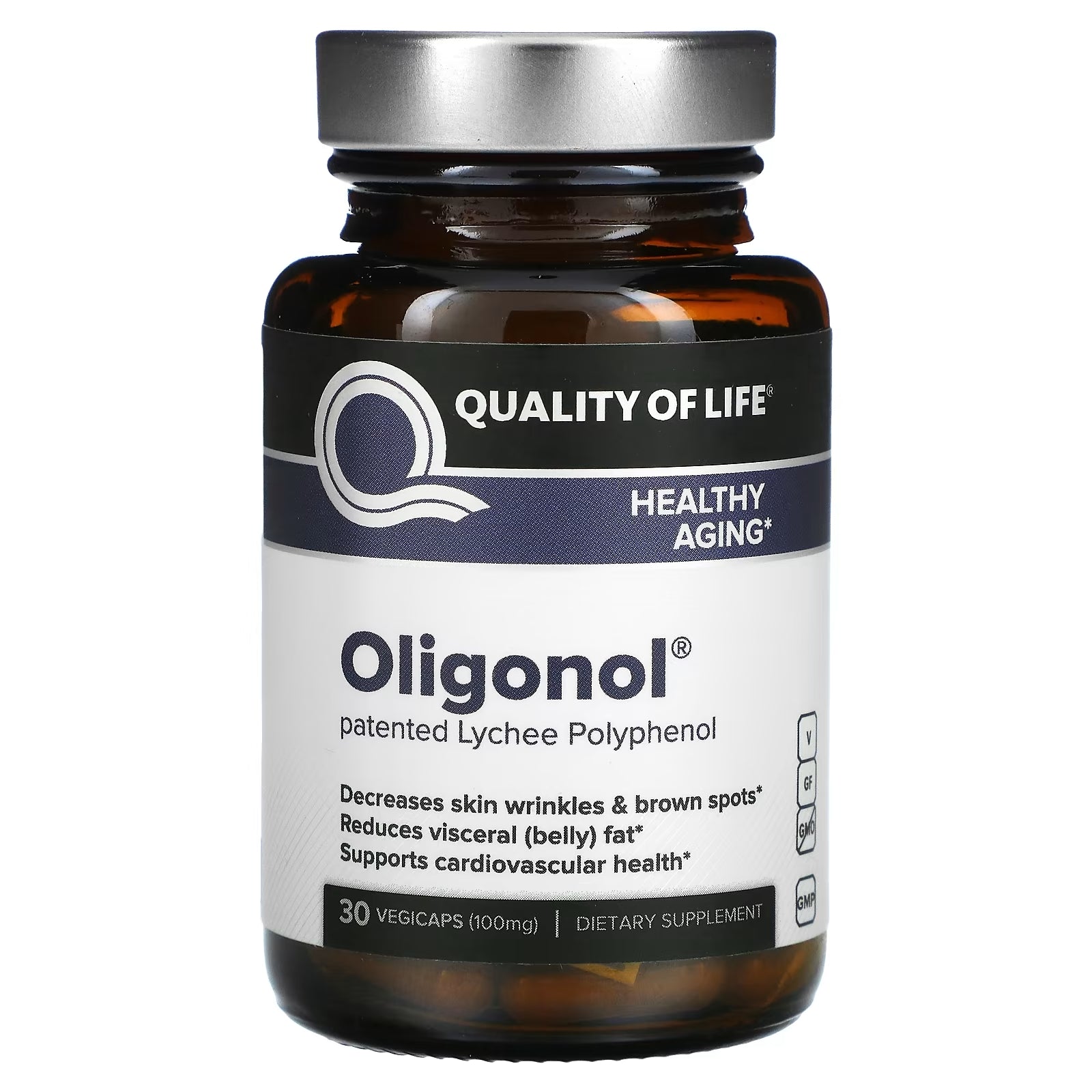 Oligonol Quality of Life Labs, 30 Vegetarian Capsules