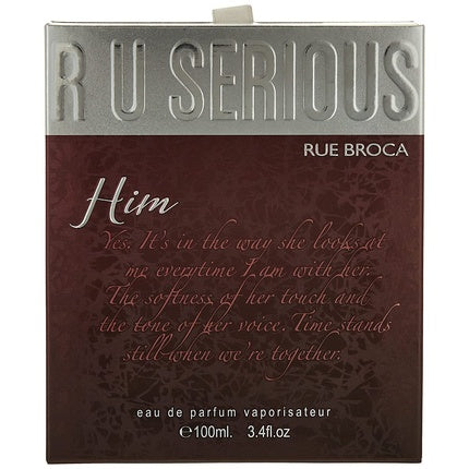 Rue Broca R U Serious Him EDP spray 100ml