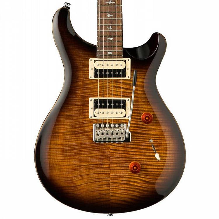 PRS SE Custom 24 Black Gold Burst