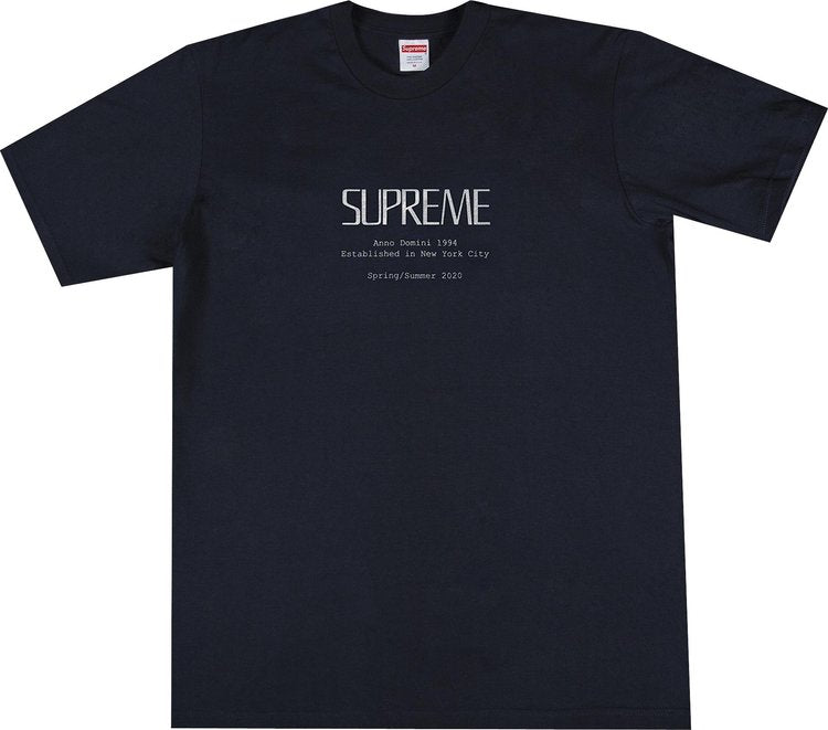 Supreme Anno Domini Tee 'Navy', blue