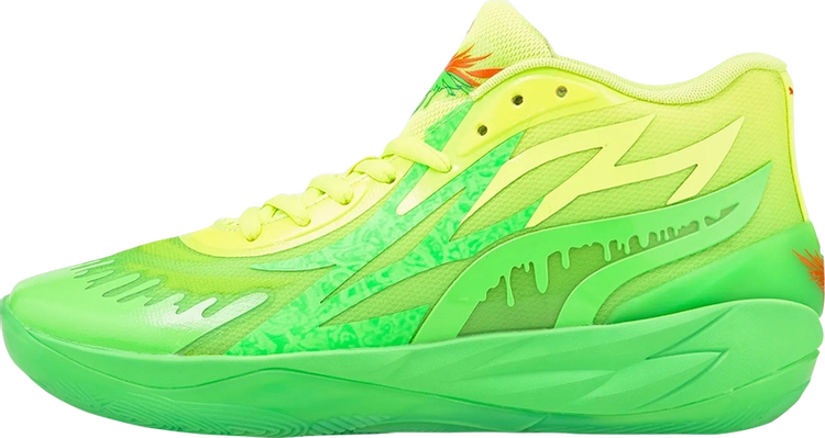 حذاء رياضي Puma Nickelodeon x MB.02 Slime باللون الأخضر