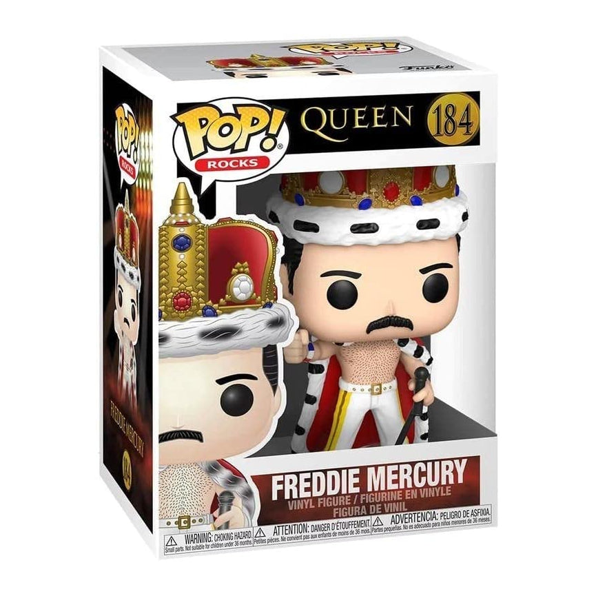 Funko Pop! Rocks Queen Freddie Mercury King