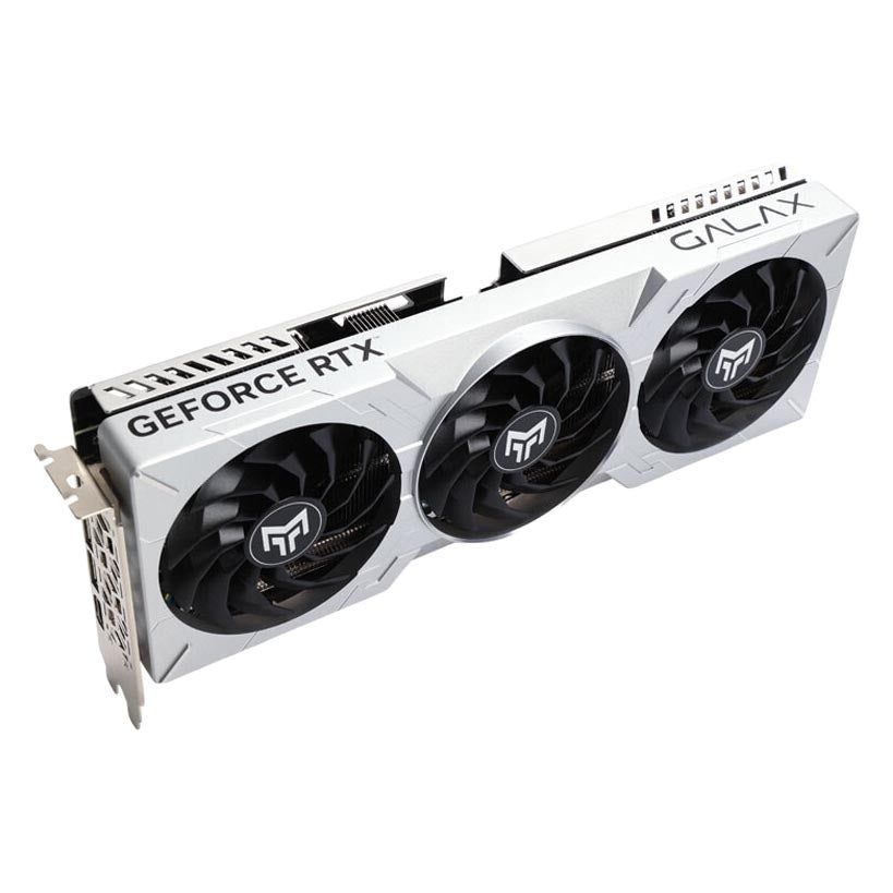 بطاقة فيديو GALAX GeForce RTX 4070 Metal Master OC 12 جيجا، فضي