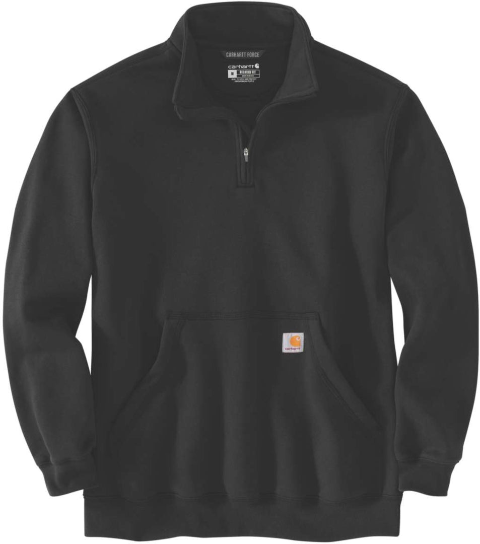 Carhartt Quarter-Zip Sweatshirt, black