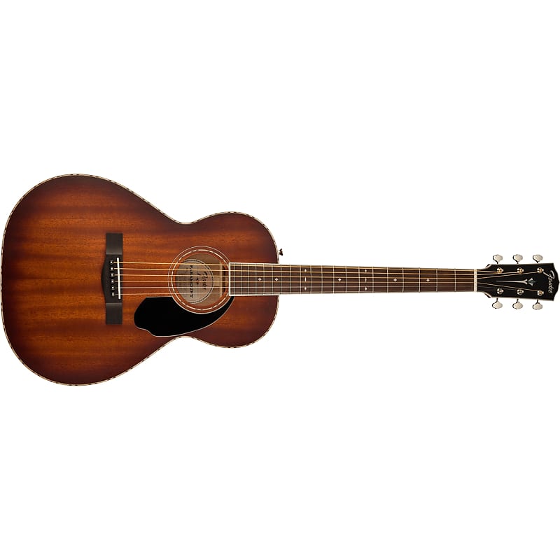 جيتار كهربائي صوتي من Fender Paramount PS-220E Parlor، Aged Cognac Burst