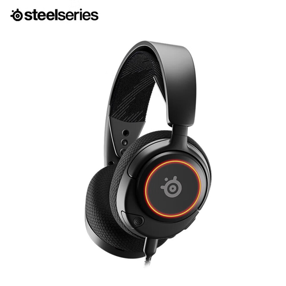 Steelseries Arctis Nova 3 wired gaming headphones with microphone, black