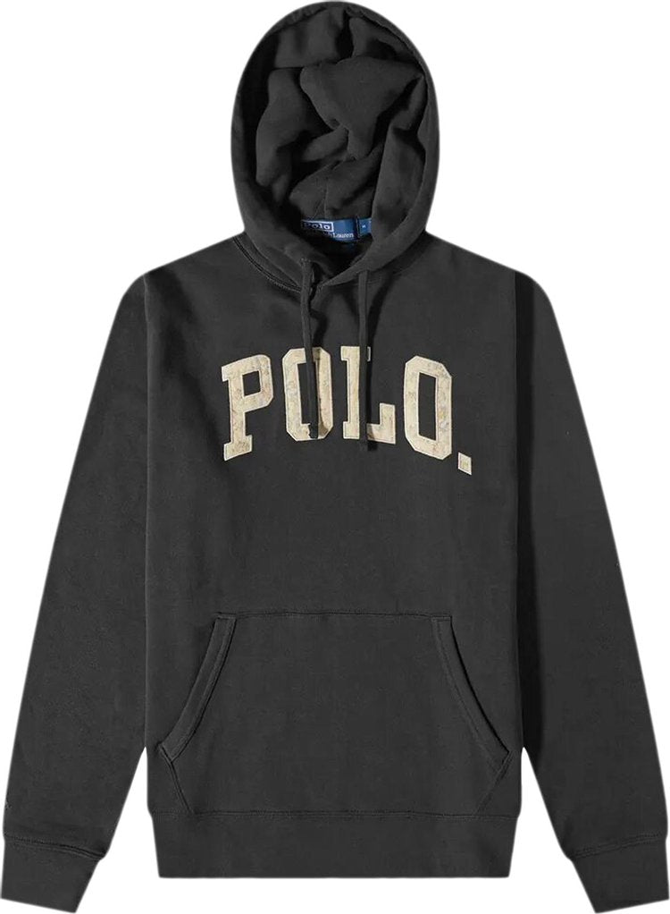 هودي Polo Ralph Lauren x END، هودي منبثق بشعار Baroque "Black Raven"، أسود