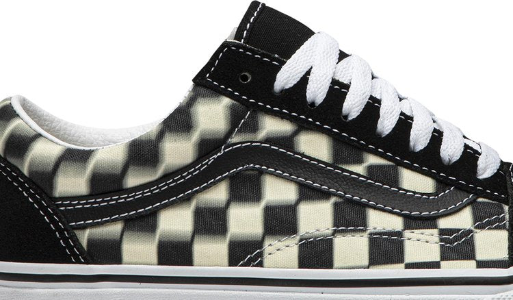 Vans Old Skool Blur Check sneakers, black