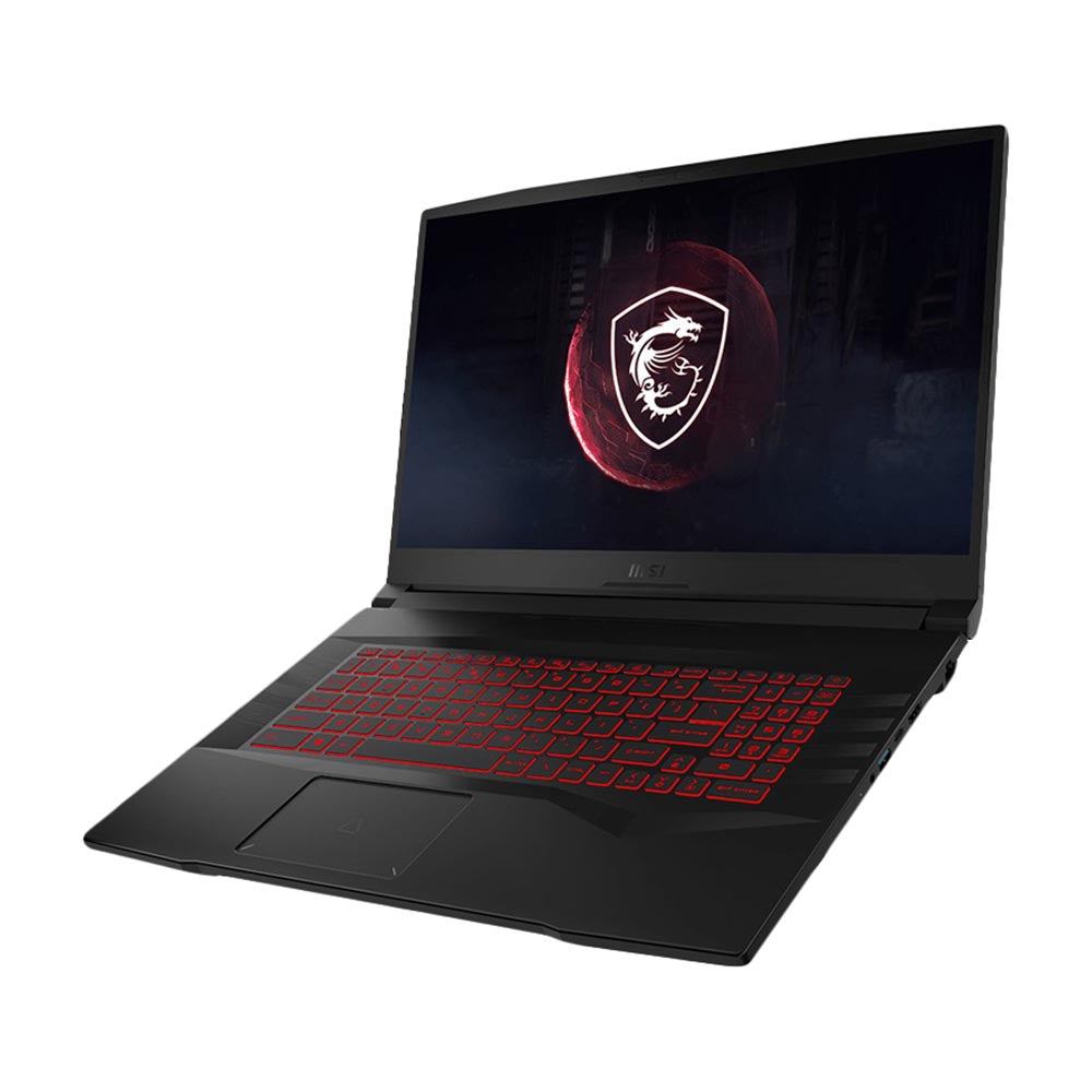 كمبيوتر محمول للألعاب MSI Pulse GL76 12UEK مقاس 17 بوصة وذاكرة 16 جيجابايت/1 تيرابايت ومعالج i7-12700H وبطاقة RTX 3060 بلون رمادي تيتانيوم وتصميم إنجليزي