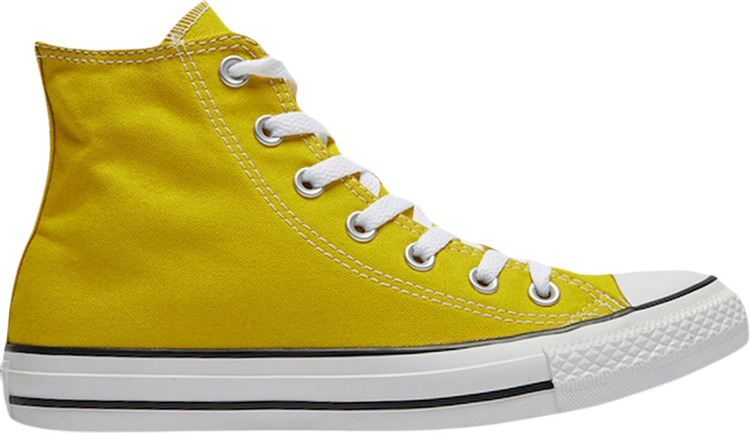 Converse Chuck Taylor All Star High Bold Citron Sneakers, Yellow