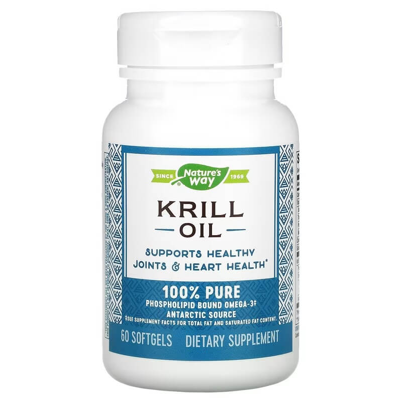 Nature's Way Krill Oil, 60 Capsules