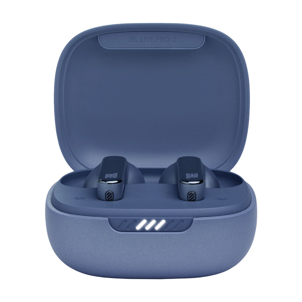 JBL Live Pro 2 wireless headphones, blue