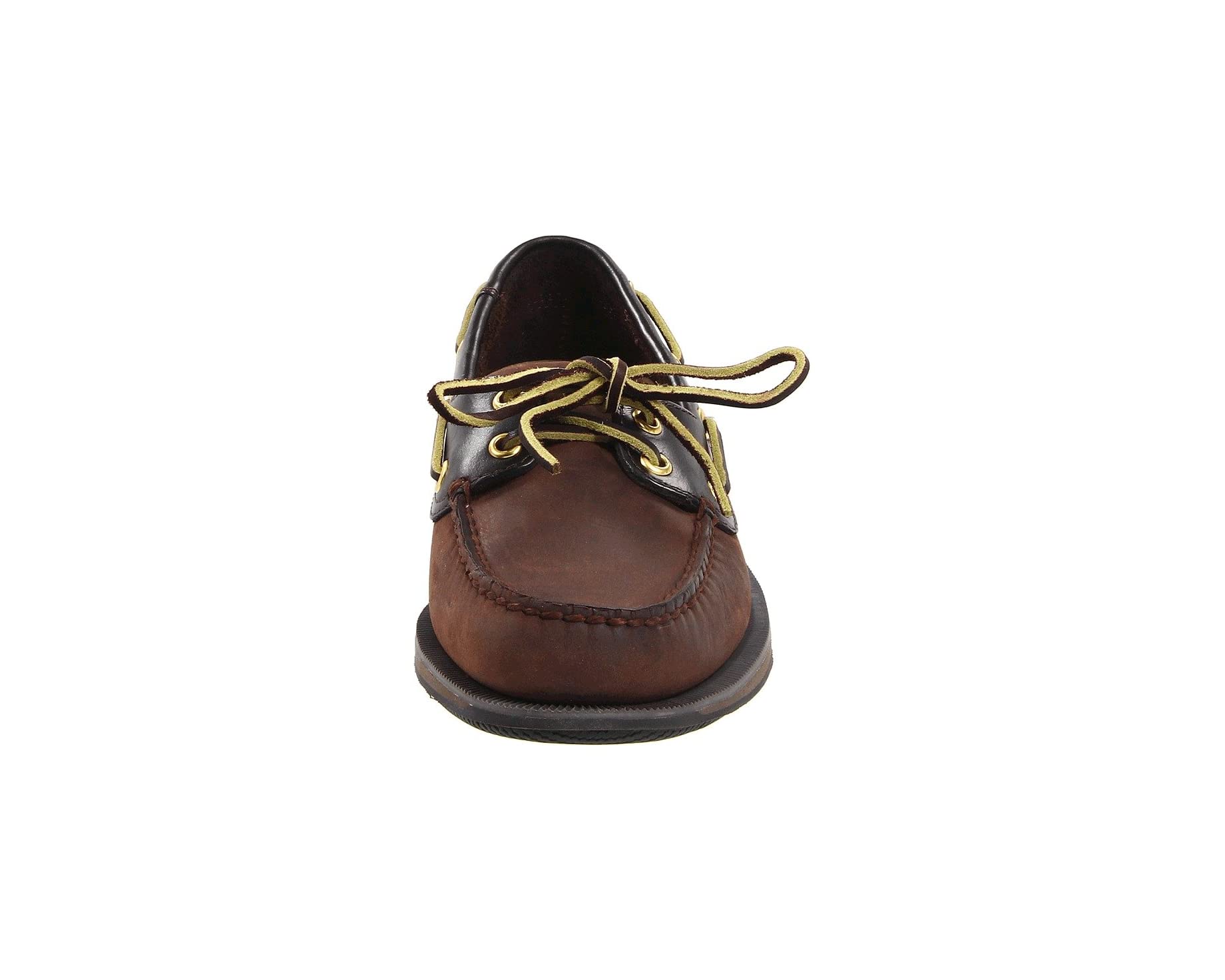 Ports of Call Perth Rockport boat shoes, chocolate