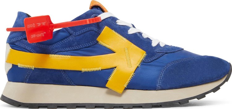 Off-White Arrow Blue Yellow Sneakers