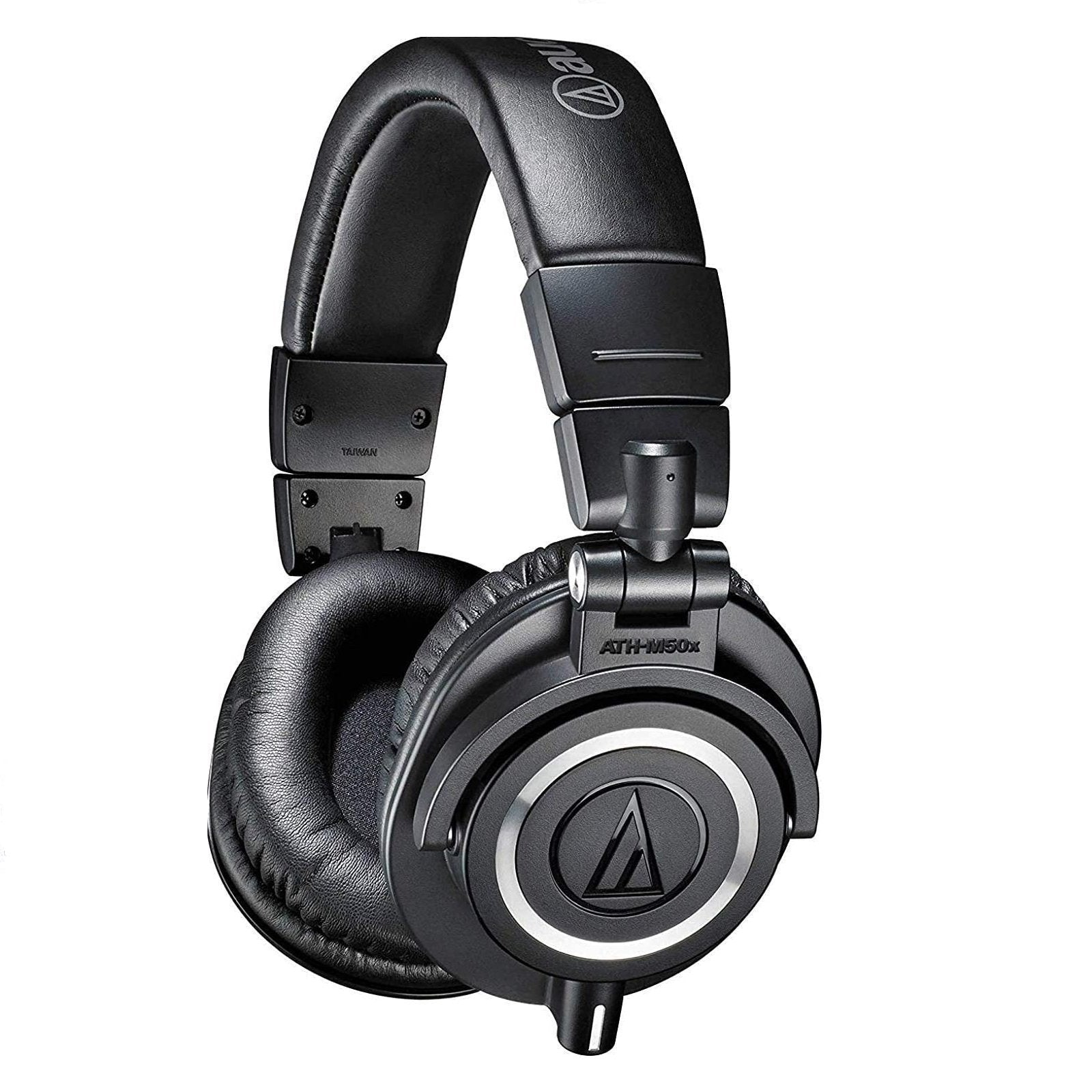 سماعات رأس مراقبة Audio-Technica ATH-M50X، باللون الأسود