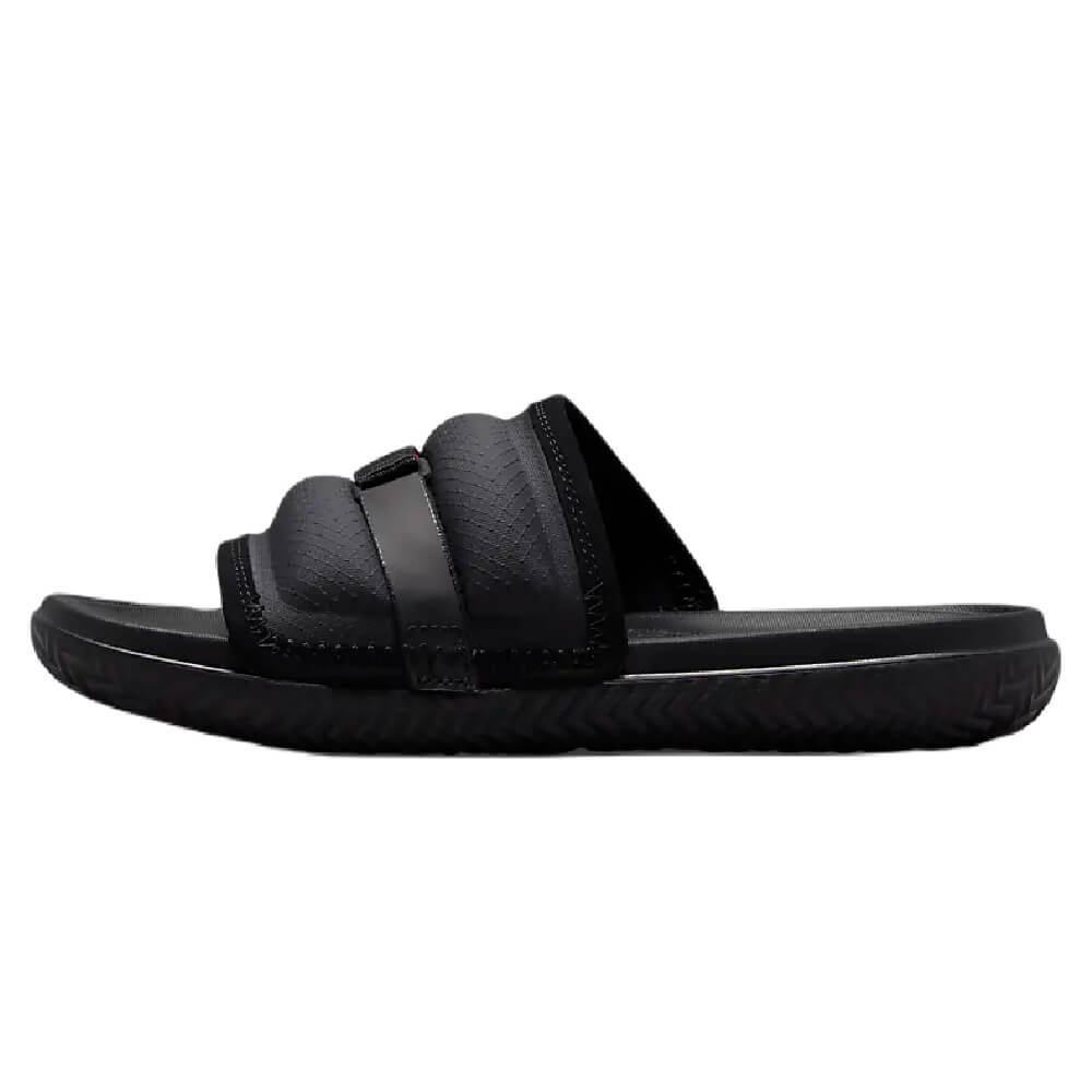 Nike Air Jordan Super Play Slides, black/red