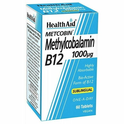 Methylcobalamin Metcobin 1000 mcg Tablets 60, Healthaid