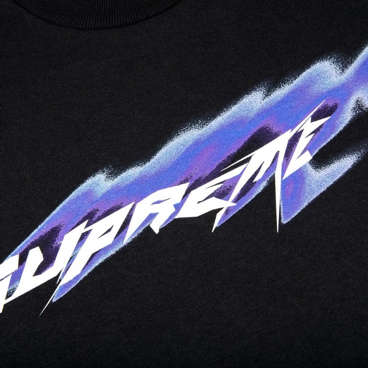 قميص Supreme Wind Tee باللون الأسود