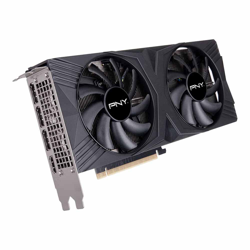 Video card PNY GeForce RTX 4070 Verto 12GB, VCG407012DFXPB1, black