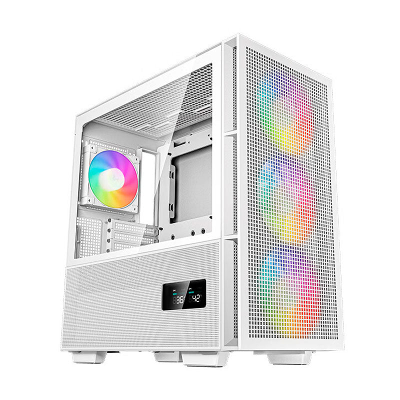 Case DeepCool CH560 Digital WH, Mid Tower, white